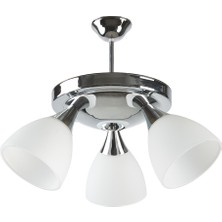 Rys Tasarım Rys Modern Spor 3 Lü Dekoratif Opal Camlı Sarkıt Avize