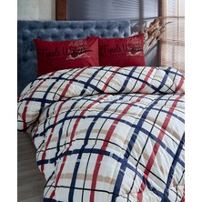 Komfort Home Tek Kişilik Baskılı Pamuklu Silikon Yorgan + Yastık