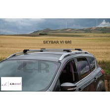 Erkul Fiat Fiorino 2008  üzeri Ara Atkı Skybar V1 Gri