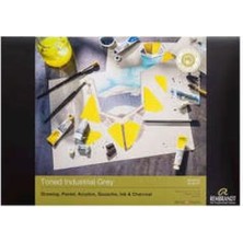 Rembrandt Toned Industrial Grey Çok Amaçlı Sanatsal Blok 180G 50 Yaprak A3