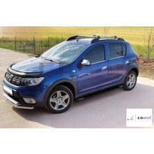 Erkul Chevrolet Trax 2013  üzeri Yan Basamak Rainbow Siyah