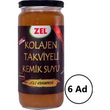 Zel  Takviyeli Ilikli Kemik Suyu 480 ml 6'lı