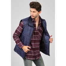 Lucas Erkek Cep Detaylı Yelek 265832 Açık Lacivert