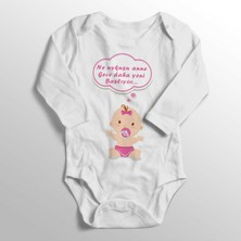 Limon Ne Uykusu Anne Gece Daha Yeni Başlıyor Yazısı Baskılı Bebek Zıbını