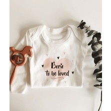 Limon Born To Be Loved Uzun Kol Organik Bebek Body