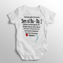 Limon Söyleyeceğim Ilk Hecem Sen Ol Ba Ba Veliahtın Yazılı Baskılı Bebek Zıbını