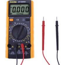 Carino Turuncu Yeni DT9205 LCD Dijital Multimetre Voltmetre 1999 Arka Işık Ac / Dc Ampermetre Voltmetre Ohm (Yurt Dışından)