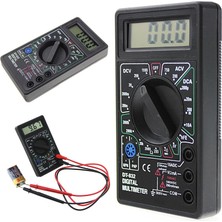 Carino Siyah Yeni Profesyonel DT832 Dijital Multimetre LCD Dc Ac Voltmetre Ampermetre Ohm Test Cihazı (Yurt Dışından)