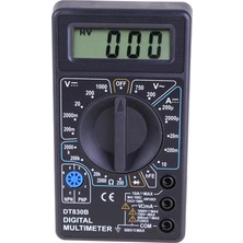 Carino Sarı DT-830B LCD El Dijital Multimetre Taşınabilir Ac / Dc 750/1000 V Ampermetre Voltmetre Ohm (Yurt Dışından)