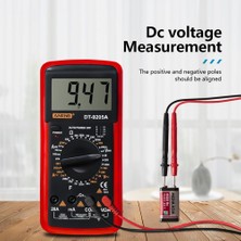 Carino Sarı DT-9205A Dijital Multimetre Profesyonel Kapasitör Test Cihazı LCD Ekran Dijital Multimetre (Yurt Dışından)