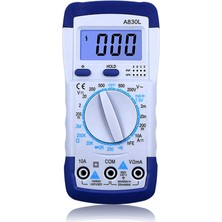 Carino DT-830B LCD Dijital Multimetre Ac Dc Gerilim Diod Freguency Multitester Akım Test Cihazı (Yurt Dışından)