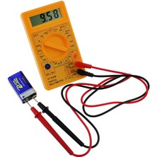 Carino DT182B Dijital Multimetre Voltmetre Ampermetre Ohmmetre DC10V ~ 1000 V 10A Ac 750 V Akım Test Cihazı (Yurt Dışından)