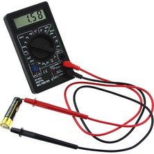 Carino Sarı Profesyonel DT832 Dijital Multimetre LCD Dc Ac Voltmetre Ampermetre Ohm Test Cihazı Ac / Dc (Yurt Dışından)