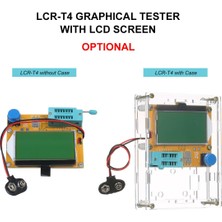 Carino Lcr-T4 Kılıfsız Elektronik Komponent Kiti Transistör Lcr-T4 Grafik Test Cihazı LED Diyot (Yurt Dışından)