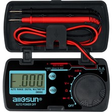 Carino EM3082 Tüm-Sun EM3082 Mini Oto Aralığı Dijital Multimetre Test Cihazı Ac Dc Ampermetre Voltmetre Ohm (Yurt Dışından)