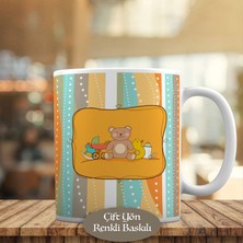 Asilmeydan Ayıcık Ördek Çocuk Dünyası Baskılı Kupa Bardak HEDIYELIK-944