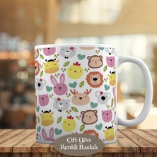 Asilmeydan Ayı Aslan Tavşan Sevimli Hayvanlar Kupa Bardak HEDIYELIK-104290