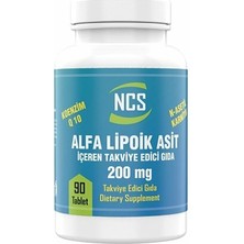 Ncs L-Carnitine Alpha Lipoic Acid Coenzyme Q10 100 Mg 90 Tablet