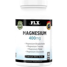 Flx Magnezyum Bisglisinat Malat Taurat Glukonat 90 Tablet