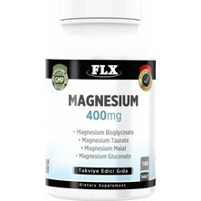 Flx Magnezyum Bisglisinat Malat Taurat Glukonat 180 Tablet