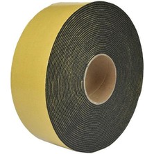 Kauçuk Bant 7,5cm Genişlik 15 Metre Uzunluk Elastomerik Arkası Kendinden Yapışkanlı Rulo Izolasyon Havalandırma Agmair Agm