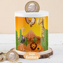 Asilmeydan Issız Çölde Hayvanlar Para Birikim KUMBARASI-1308-19571