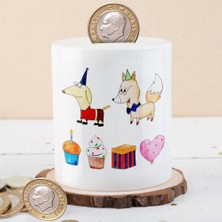 Asilmeydan Partideki Mutlu Hayvan Iki Arkadaş Para Birikim KUMBARASI-7562