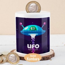 Asilmeydan Uzay Gemisinde Şaşkın Ufo Baskılı Para Birikim KUMBARASI-21479