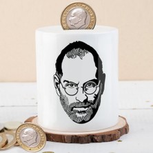 Asilmeydan Steve Jobs Silüet Para Birikim KUMBARASI-74709