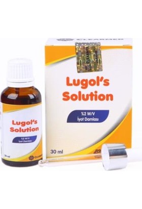 Lugol's Solution Lugol's %2 Iyot Solution Clearmed