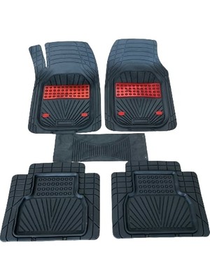 Gold Audi A3 Sedan Ambition 2000-2007 4d Maxi Havuzlu Dolce Kırmızı Oto Paspas