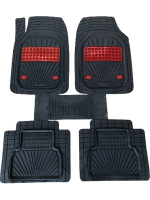 Gold Audi A3 Sedan  Ambiente 2013-2021 4d Maxi Havuzlu Dulcet Kırmızı Oto Paspas