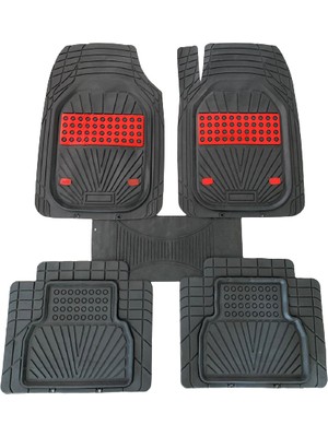 Gold Audi A3 Sedan  Ambiente 2013-2021 4d Maxi Havuzlu Grape Kırmızı Oto Paspas