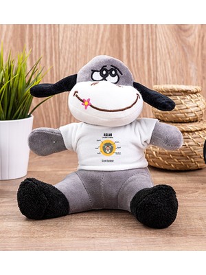Hediye Dükkanı Kişiye Özel Aslan Burcuna Hediye Peluş Eşek