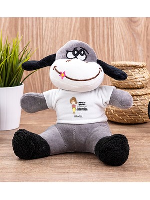 Hediye Dükkanı Kişiye Özel Maske Işi Iyi Oldu Tasarım Esprili Peluş Eşek