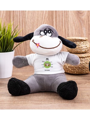Hediye Dükkanı Kişiye Özel Koç Burcuna Hediye Peluş Eşek