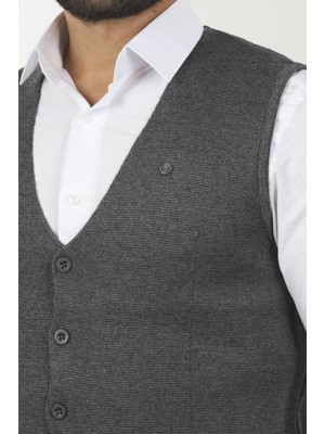 Neowit Erkek Dar Kesim Triko Yelek