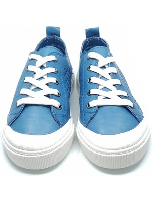 Janestt Kadın Mavi Sneakers 301-12104 37