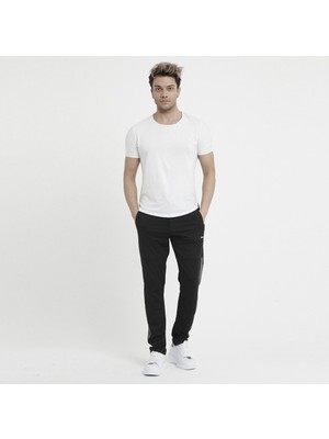 Slazenger OXFORD Siyah Erkek Eşofman Altı S Modeli Nefes Alabilir Kumaş ile Antrenman ve Günlük Kullanım