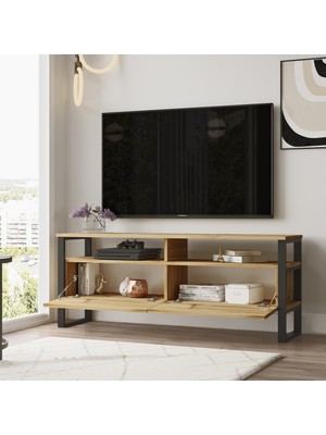 Yurudesign Luvio Tv Ünitesi Sehpası Metal Ayaklı 140CM Keçe LV11-KE