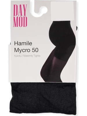 DayMod Düz Micro Külotlu Çorap
