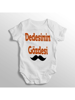 Limon Dedesinin Gözdesi Yazılı Baskılı Bebek Zıbını