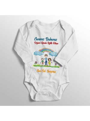 Limon Bebek Beyaz Canımız Babamız Doğum Günü Zıbını