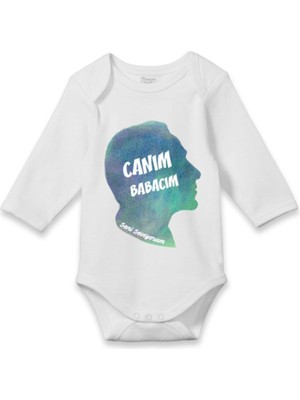 Limon Bebek Beyaz Canım Babam Baskılı