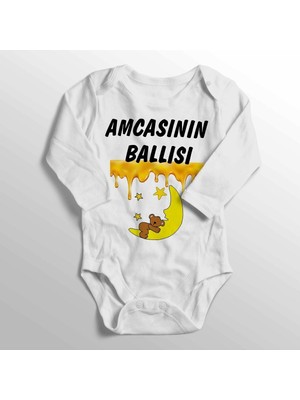 Limon Bebek Amcasının Ballısı Yazısı Baskılı