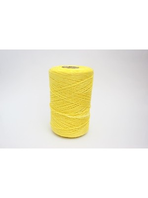 ACY STORE Plastik Paket Ipi 400 gr Sarı Naylon Uçurtma İpi Ambalaj ve Süs ipi