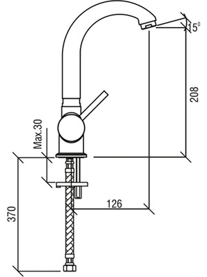 Nsk Miniliada Kuğu Lavabo Bataryası Krom N2061502