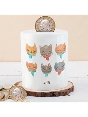 Asilmeydan Gözlerini Kapatan Sevimli Kediler Para Birikim KUMBARASI-1191222