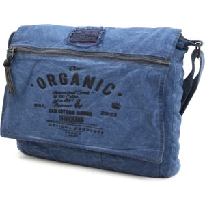 Old Cotton Cargo 8128 Mulater Salaş Kanvas Omuz Postacı Laptop Okul Seyahat Günlük Outdoor Vintage Yıkamalı Pamuk Kumaş Çanta