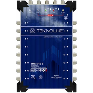 TEKNOLINE 5X16 SONLU MULTISWITCH UYDU DAĞITIM SANTRALI